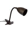 ATMOSPHERA - Lampe Pince en silicone et métal Noir - vignette