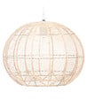 ATMOSPHERA - Luminaire Suspension en Rotin naturel D 38 cm - vignette
