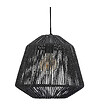 ATMOSPHERA - Luminaire Suspension Corde D 29 cm Noir - vignette