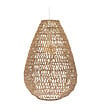 ATMOSPHERA - Luminaire Suspension en Métal & Corde D 37.5 cm Beige - vignette