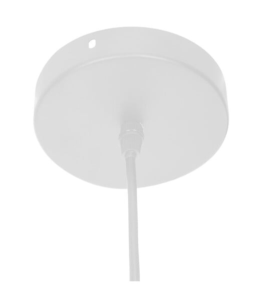 ATMOSPHERA - Luminaire Suspension en Métal & Corde D 37.5 cm Beige - large