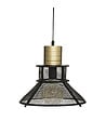 ATMOSPHERA - Luminaire Suspension en Métal Noir D 32 cm - vignette