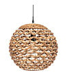 ATMOSPHERA - Luminaire Suspension en Fibre naturelle D 38 cm - vignette