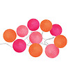 ATMOSPHERA - Guirlande Lumineuse Solaire 10 Boules LED sur 3.35 mètres - vignette