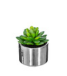 ATMOSPHERA - Plante verte artificielle Pot en céramique H 15 cm - vignette