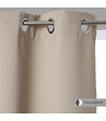 ATMOSPHERA - Lot de 2 Rideaux Occultants Beige Lin 135 x 240 cm - vignette