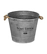 ATMOSPHERA - Pot de fleurs en Zinc Vintage D 37 cm - vignette