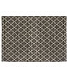 ATMOSPHERA - Tapis décoratif en Coton imprimé Gris Foncé 60 x 90 cm - vignette