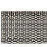 ATMOSPHERA - Tapis décoratif en Coton imprimé Gris Foncé 60 x 90 cm - vignette