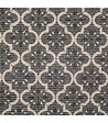 ATMOSPHERA - Tapis décoratif en Coton imprimé Gris Foncé 60 x 90 cm - vignette