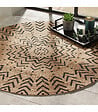 ATMOSPHERA - Tapis rond en jute déco living D 120 cm - vignette