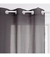 ATMOSPHERA - Voilage à œillets Ana Gris 140 x 240 cm - vignette