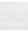 ATMOSPHERA - Voilage à œillets Blanc motif en relief brodé 140 x 240 cm - vignette