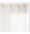 ATMOSPHERA - Voilage à œillets Beige Lin 135 x 240 cm - vignette