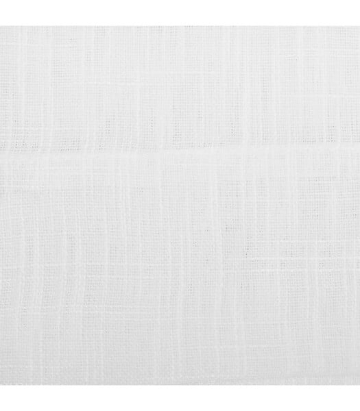 ATMOSPHERA - Voilage à œillets Blanc aspect satiné 140 x 240 cm - large