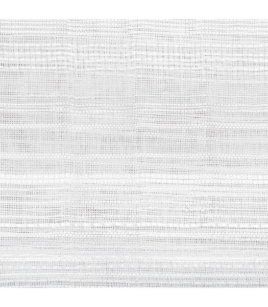 ATMOSPHERA - Voilage à œillets Blanc tissage à rayures 140 x 240 cm - large