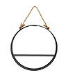 ATMOSPHERA - Étagère murale en Métal Noir D 54 cm - vignette