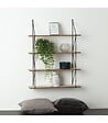 ATMOSPHERA - Étagère Murale en Bois et Métal  60 x 80 cm - vignette