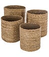 ATMOSPHERA - Set de 4 Paniers de rangement en Seagrass - vignette