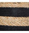 ATMOSPHERA - Set de 4 Paniers de rangement en Jute et Seagrass noir  et naturel - vignette