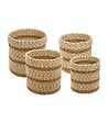 ATMOSPHERA - Set de 4 Paniers de rangement en Jute et Seagrass - vignette