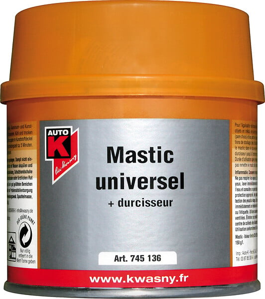 AUTO K - Mastic universel 250g + durcisseur - large