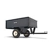 MTD - Remorque noire en acier trainée 227kg 1003 - vignette