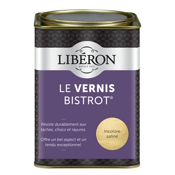 LIBERON - Vernis Bistrot Satin Incolore Pot 1l - large
