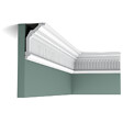 ORAC DECOR - Corniche Traditionnelle Avec Un Motif En Arrête C304 - L200 X H12,2 X L7,2 - Orac Decor - vignette