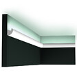 ORAC DECOR - Profil Au Design Arrondi Pour Éclairage Led Cx188 - L200 X H3,4 X L3 - Orac Decor - vignette