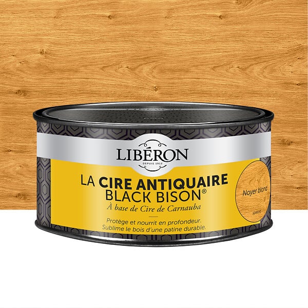 LIBERON - Cire Antiquaire Pâte Noyer Blond 500ml - large