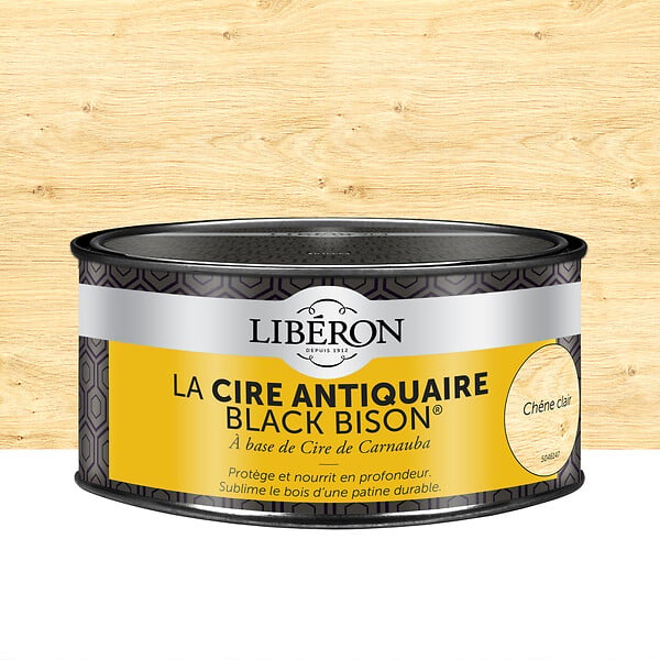 LIBERON - Cire antiquaire en pâte - CHÊNE CLAIR - 0.5L - large