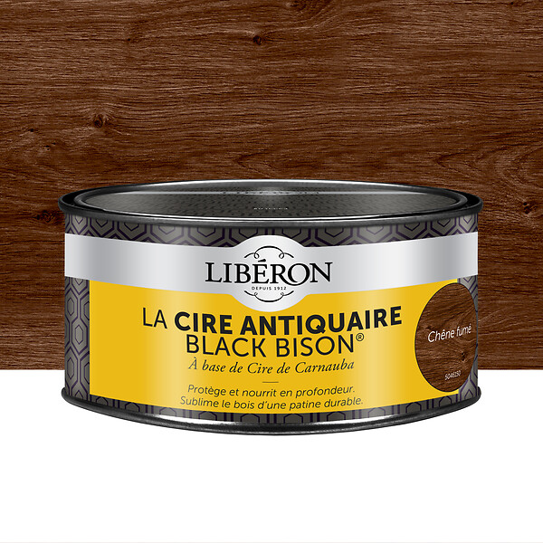 LIBERON - Cire Antiquaire Pâte Chêne Fume 500ml - large