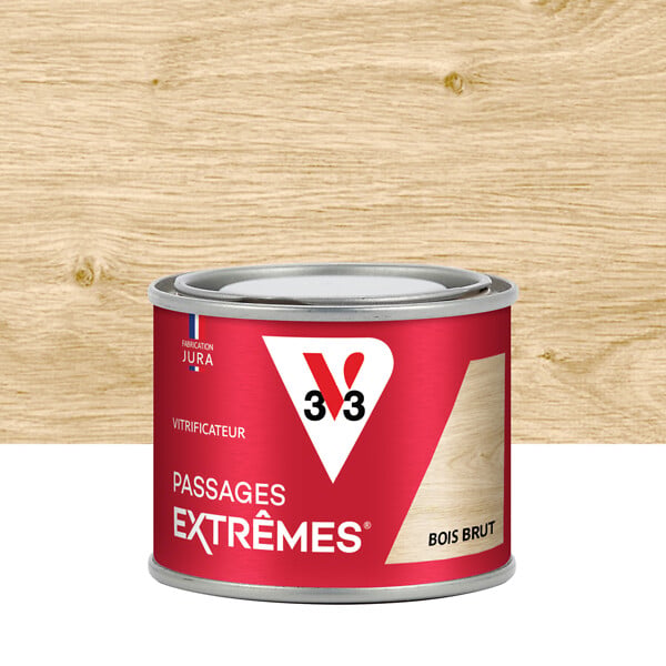 V33 BOIS - Vitrificateur parquet bois - Passages Extrêmes® Mat - 125ml - large