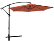 CHALET & JARDIN - Parasol Déporté Rond Collioure  - Terre Cuite - vignette