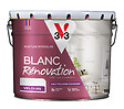 V33 PEINTURE - Peinture rénovation multi-supports - Blanc - Velours - 10L - vignette