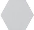 CERAM INDUSTRIE - Sol hexagonal grès cérame Flat Silver - 19.8x22.8cm - 0.84m² - vignette