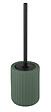 WENKO - Brosse WC Belluno - Céramique - Vert - 42cm - vignette