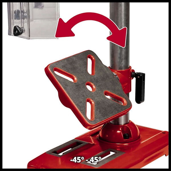 EINHELL - Perceuse à Colonne Te-bd 550 E - Table De Perçage Inclinable - Puissance 450w - large