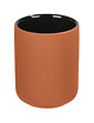 WENKO - Gobelet de salle de bain - Céramique - Avellino - Terracotta - vignette