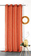 LINDER - Voilage oeillets Julie saumon 140x240 - vignette