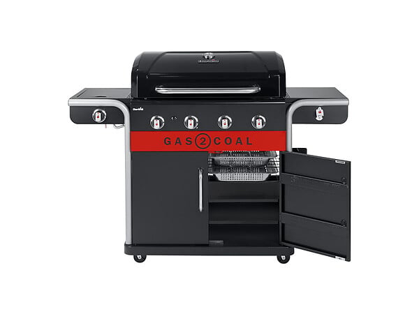 JARDIDECO - 2 Tablettes intérieures pour barbecues Gas2Coal 2.0 4 brûleurs - Char-Broil - large