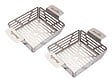 JARDIDECO - Lot de 2 paniers en inox Grill+® - Char-Broil - vignette