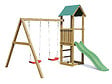 FUNGOO - Aire de jeux Lucas avec balançoire double - Fungoo - vignette