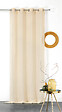 LINDER - Voilage à œillets Julie - Écru - L.140xH.240cm - vignette