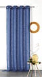 LINDER - Voilage œillets Julie - Bleu - 140x240cm - vignette