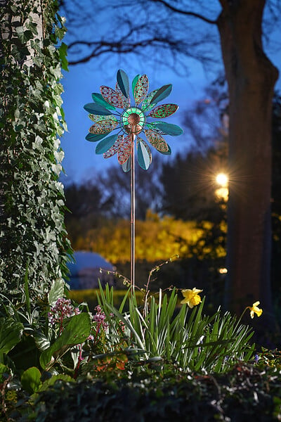 SMARTSOLAR - Éolienne solaire Mistral - Métal - 130cm - large