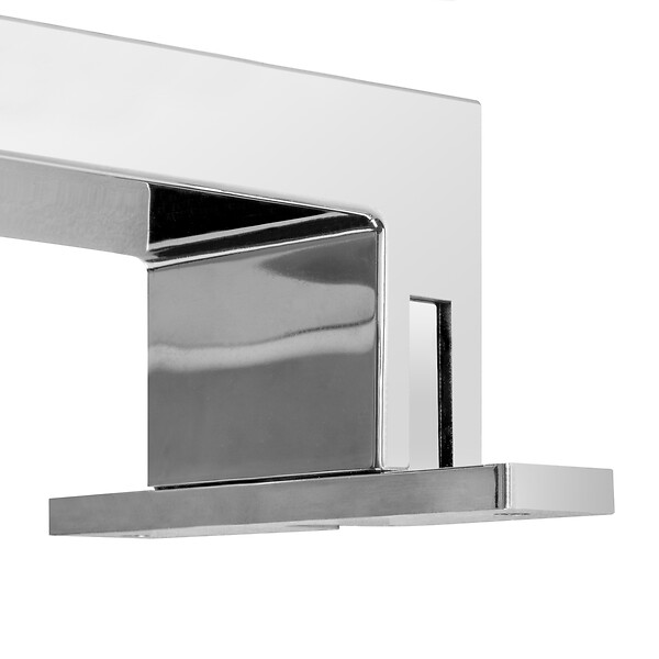 EMUCA - Spot LED pour miroir de salle de bain Virgo (AC 230V 50Hz), 6 W, Chromé, Plastique - large