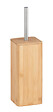 WENKO - Brosse WC - Bambou - Bambusa - Marron clair - Autoportante - vignette