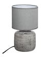 ATMOSPHERA - Lampe en Céramique Grise H 26,5 cm - vignette